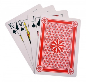 Pack of Giant A4 Playing Cards for Play Your Cards Right UK Fast Delivery
